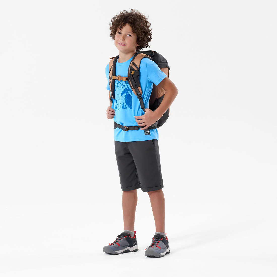 Pantalón corto de montaña y trekking Niños 7-15 años Quechua MH100 - Image 3