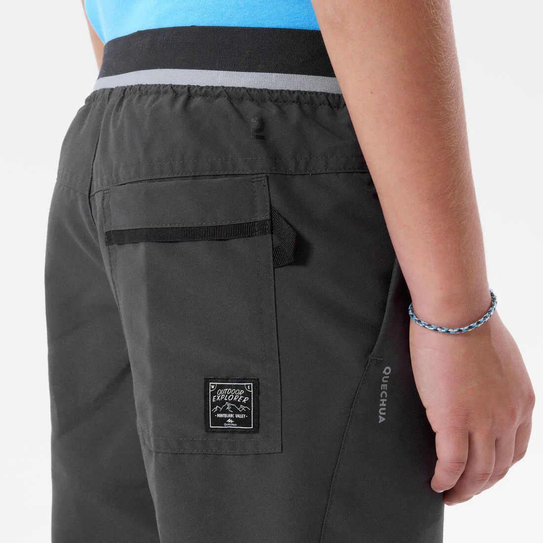 Pantalón corto de montaña y trekking Niños 7-15 años Quechua MH100 - Image 4