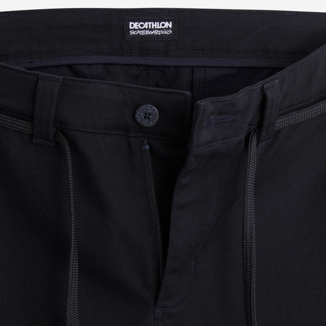 PANTALÓN DE SKATE CHINO CN500 HEAVY NEGRO - Image 11