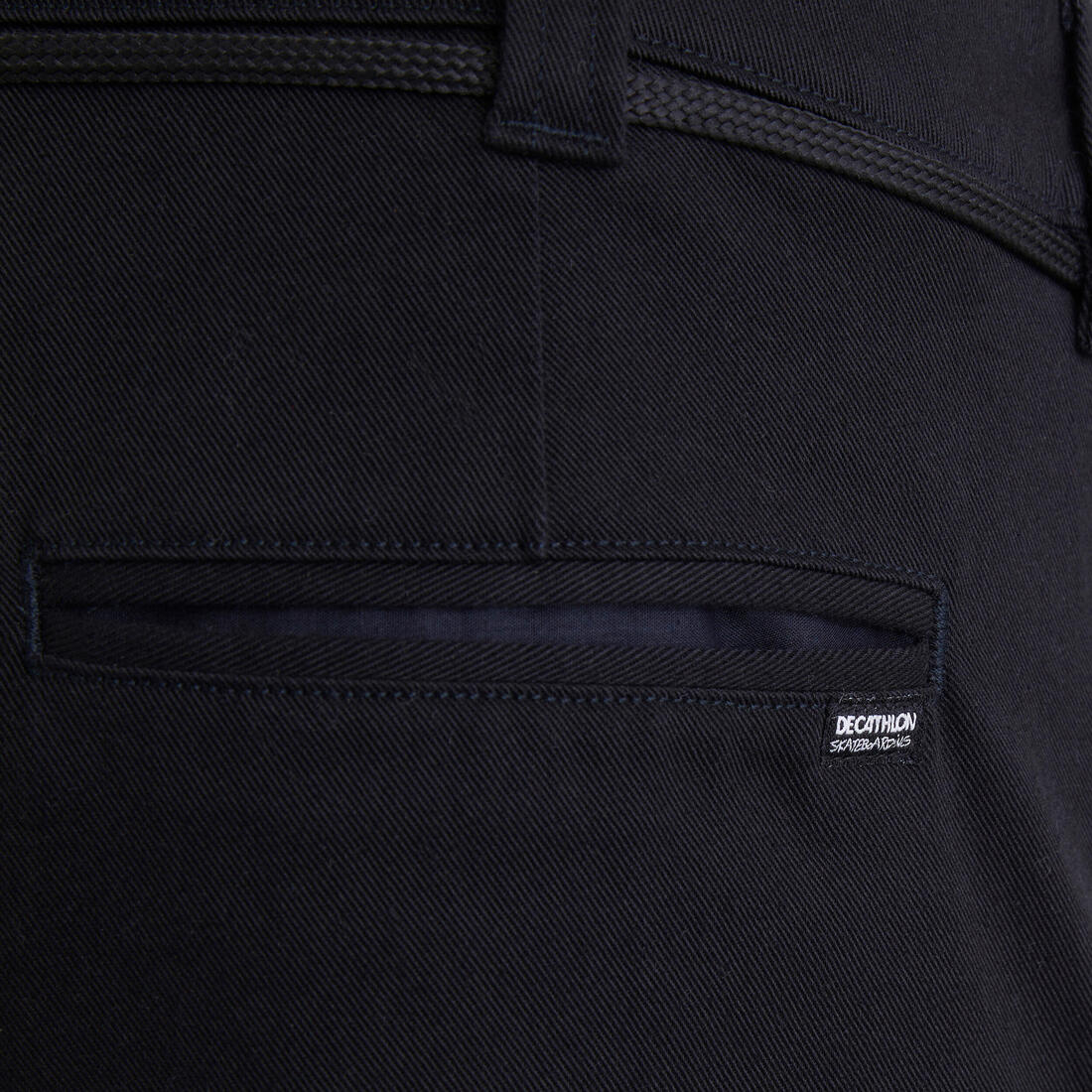 PANTALÓN DE SKATE CHINO CN500 HEAVY NEGRO - Image 12