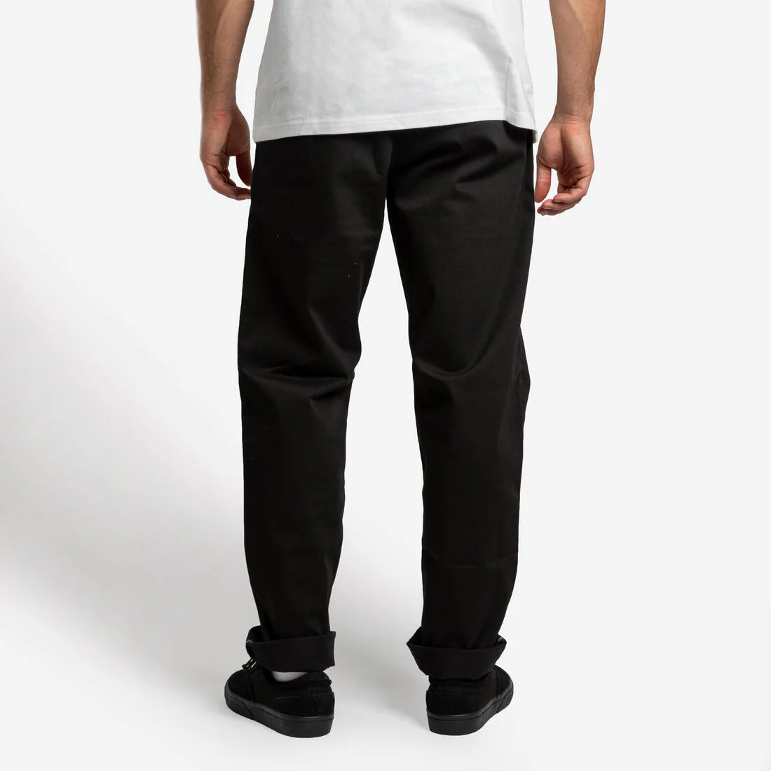 PANTALÓN DE SKATE CHINO CN500 HEAVY NEGRO - Image 5