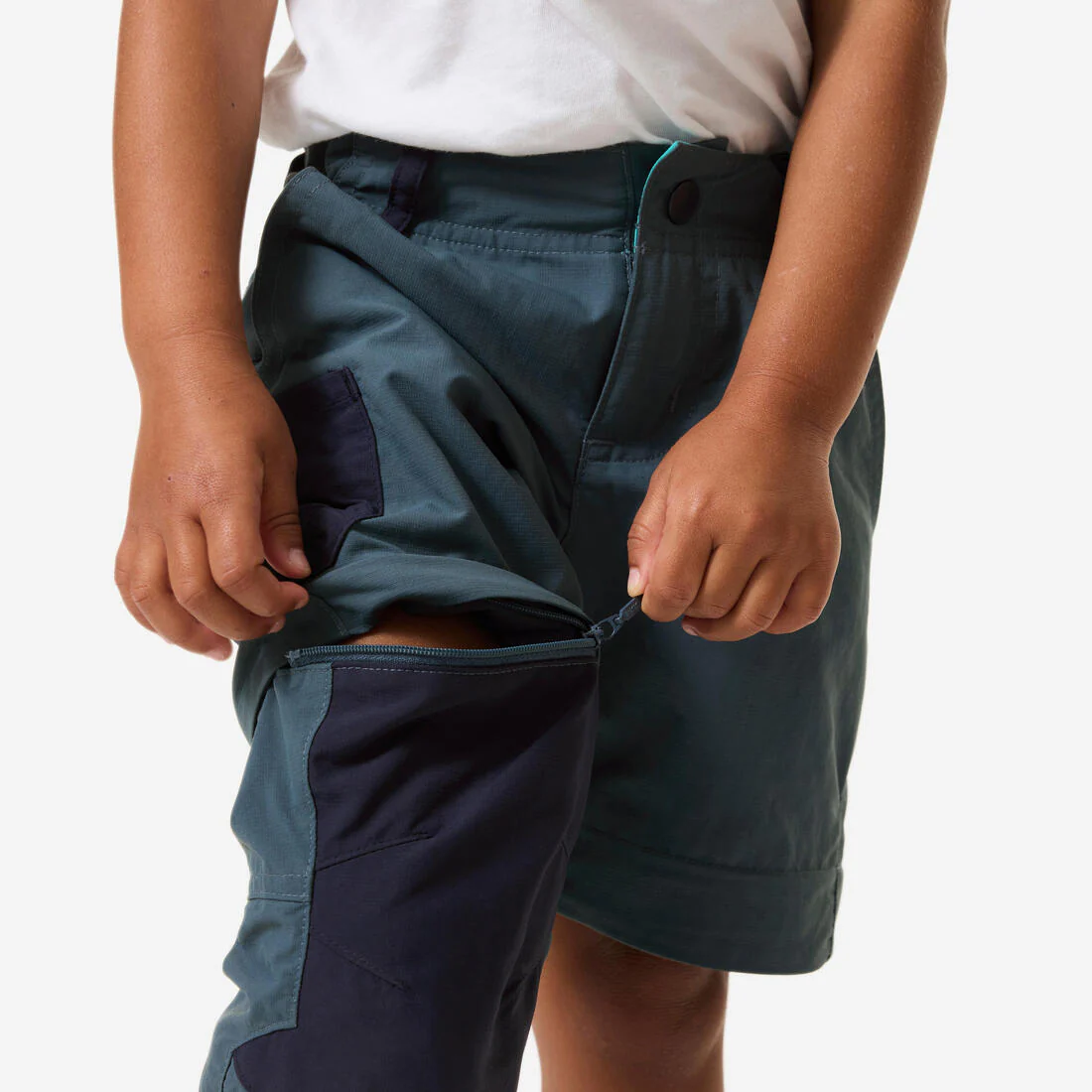 Pantalón desmontable de montaña y trekking Niños 2-6 años MH500 - Image 3