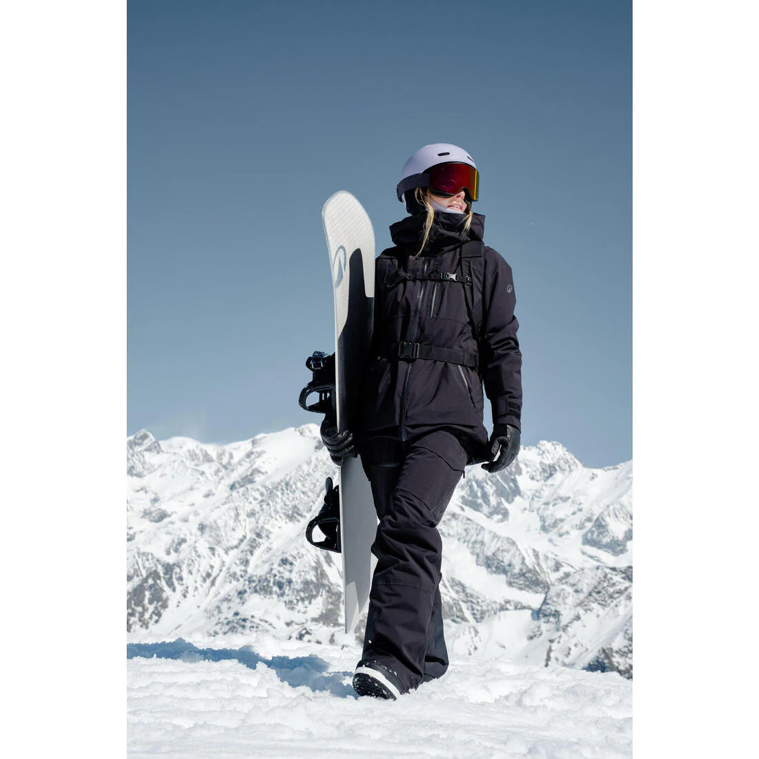 Pantalón esquí y snowboard impermeable y transpirable mujer, Pant 500 AM - Image 13