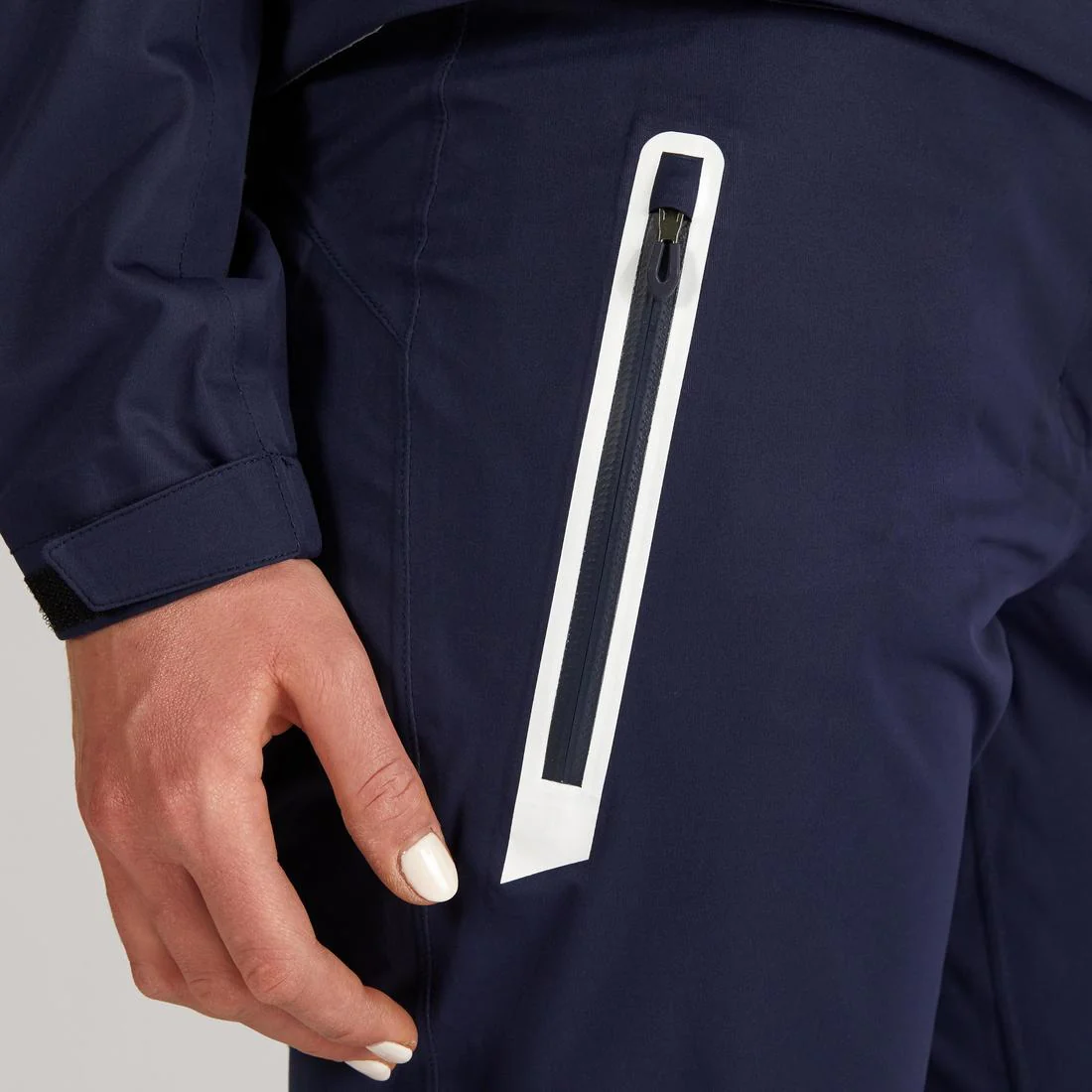 Pantalón golf lluvia Mujer Inesis RW500 azul marino - Image 3