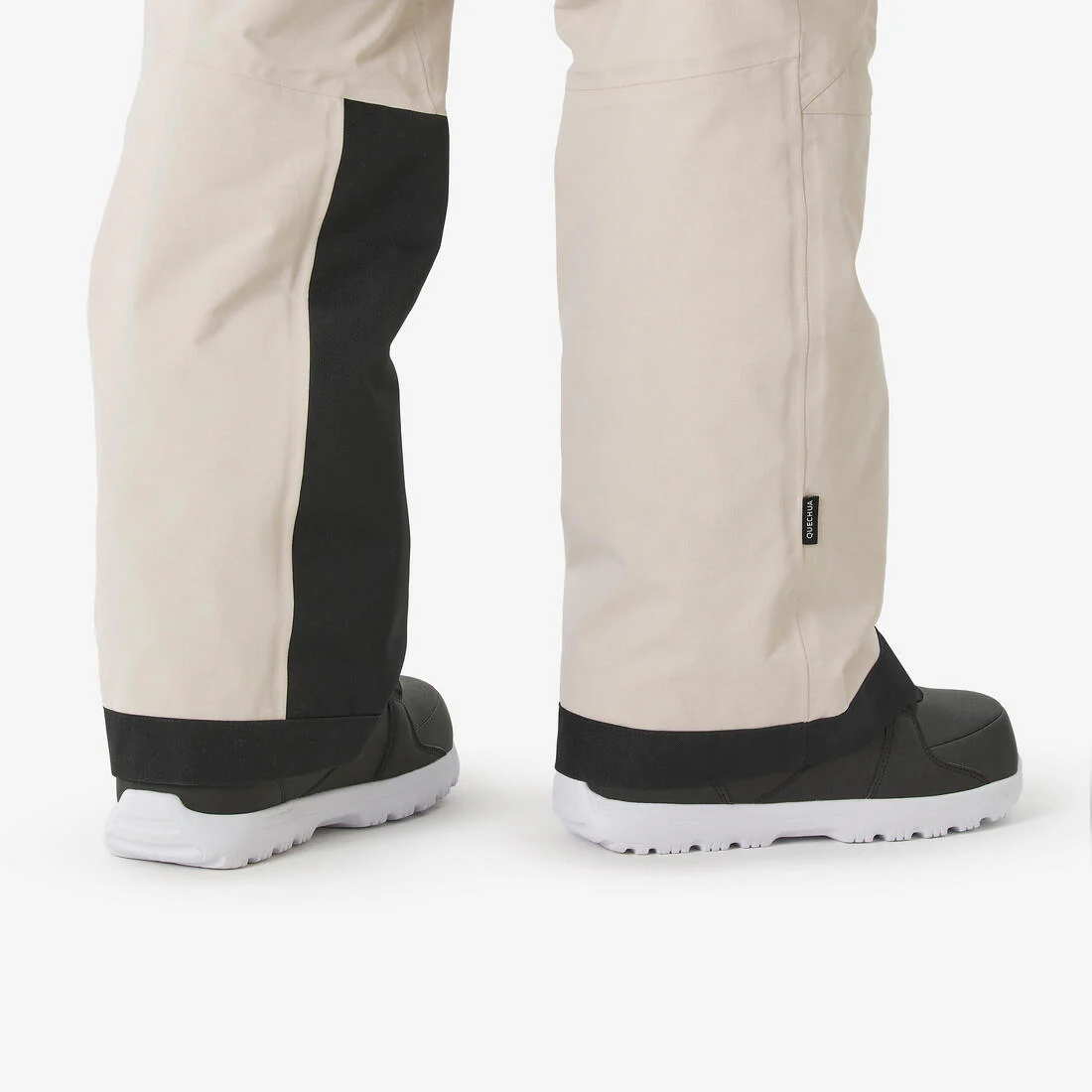 Pantalón esquí y snowboard resistente e impermeable hombre, SNB 500 beige - Image 8