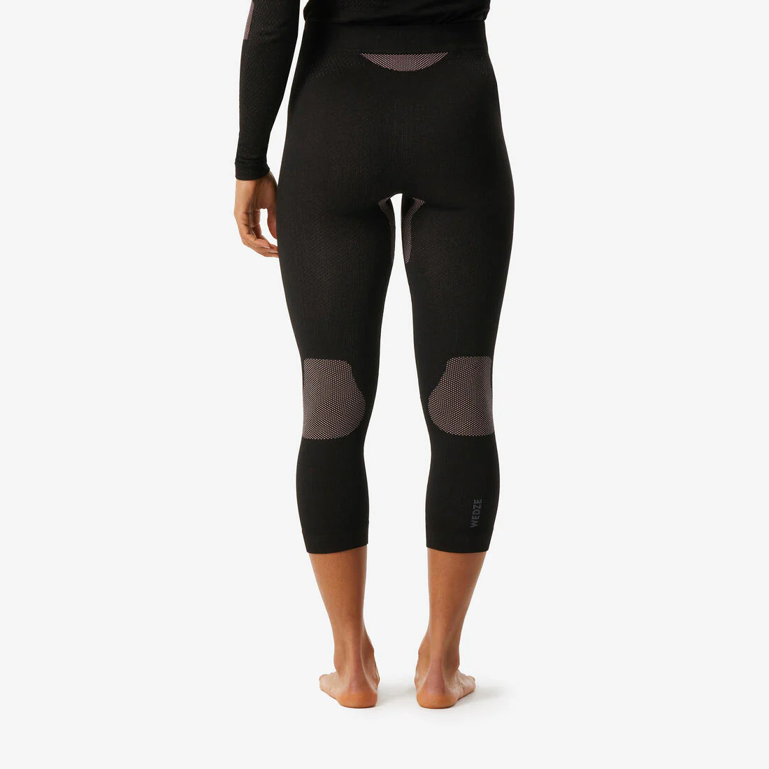 Pantalón térmico interior de esquí y nieve seamless Mujer Wedze SKI580 - Image 2