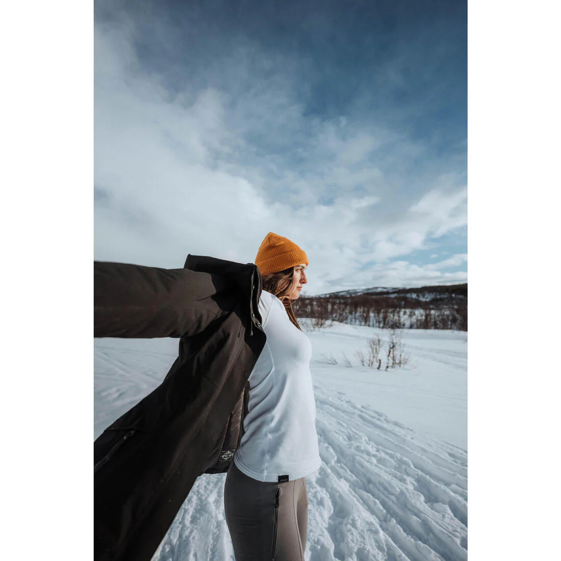 Parka de montaña y nieve impermeable Mujer Quechua NH500 - Image 19
