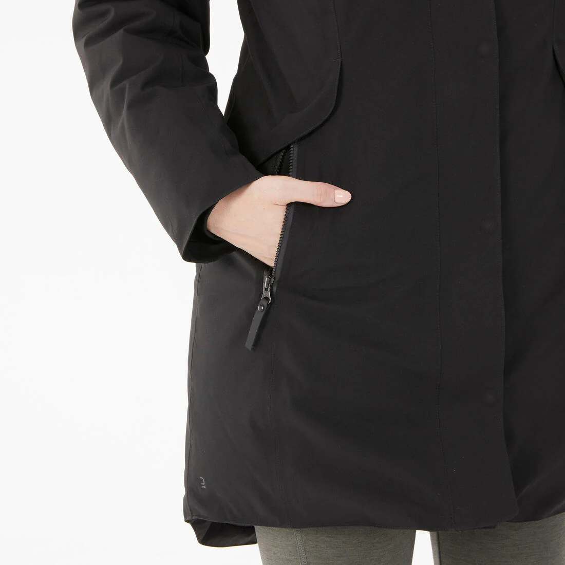 Parka de montaña y nieve impermeable Mujer Quechua NH500 - Image 7