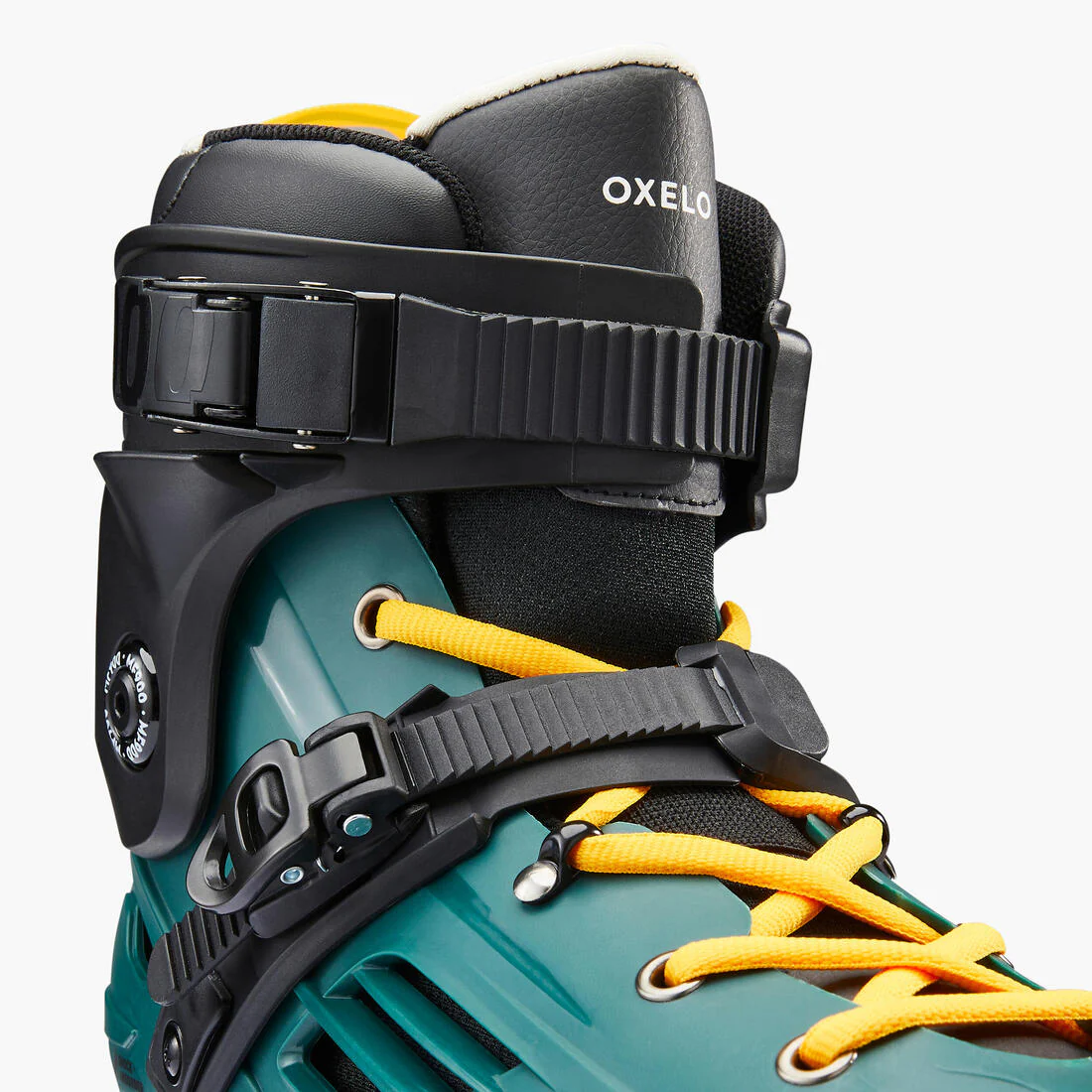 Patines Línea Adulto 3 Ruedas Freeskate Oxelo Triskate MF900 Verde - Image 3