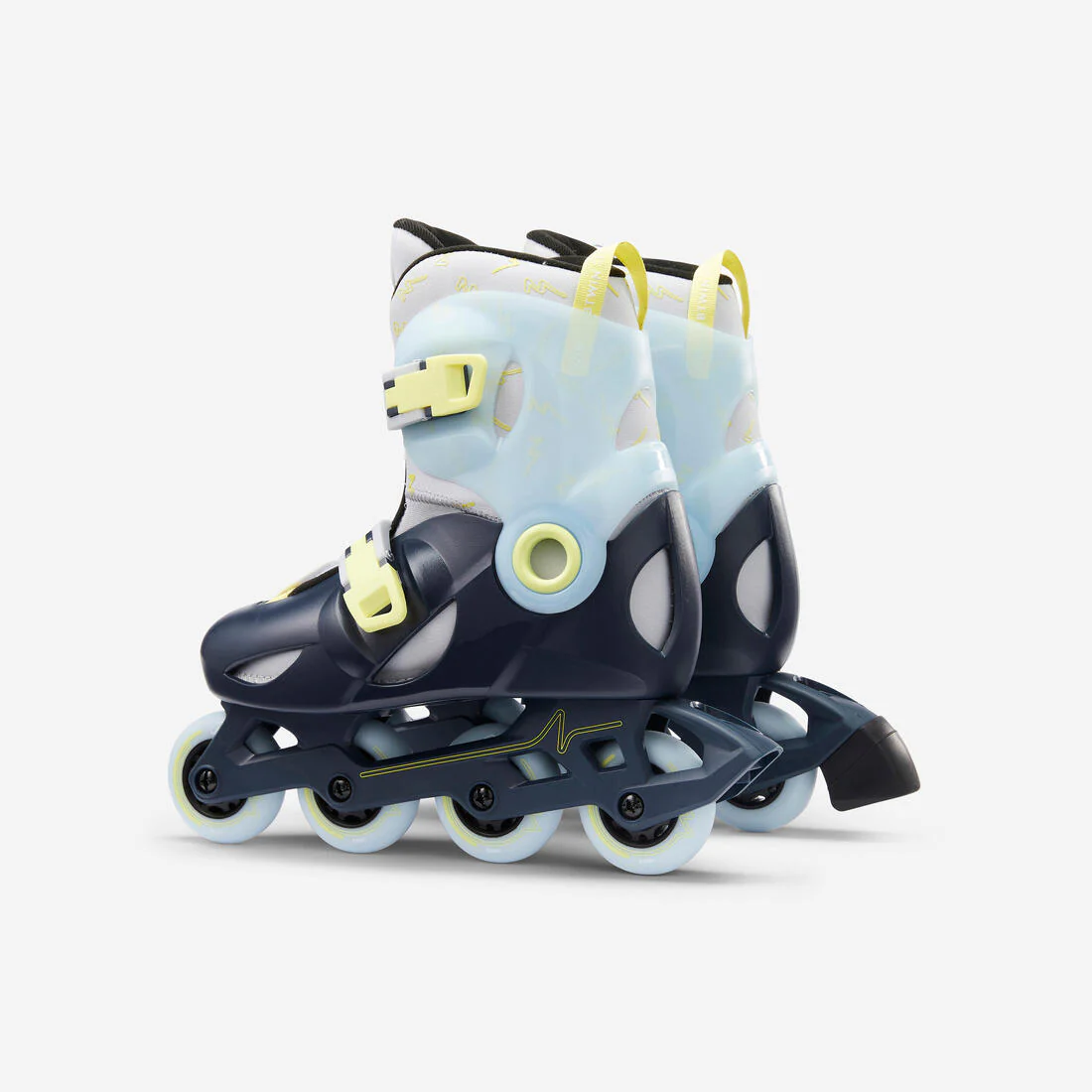 Patines Línea Niños Oxelo Ajustable 3 tallas Play 5 Menta - Image 9