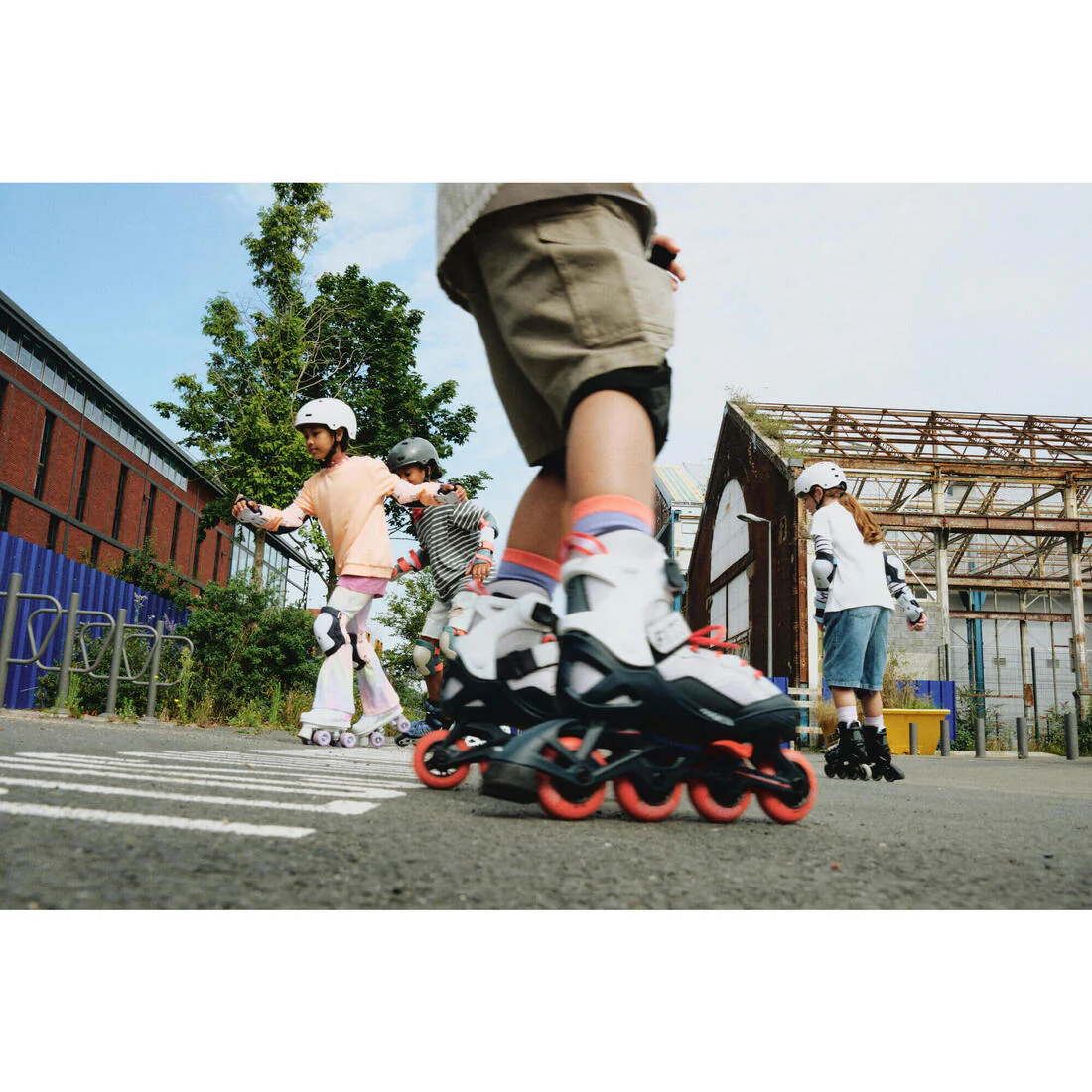 Patines Línea Niños Oxelo ajustable 4 tallas Fit 3 - Image 27