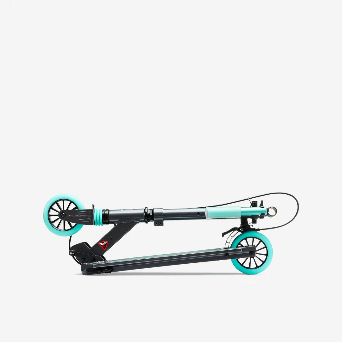 Patinete Ajustable  Scooter Niños Oxelo MID5 Gris Menta con freno en manillar - Image 16