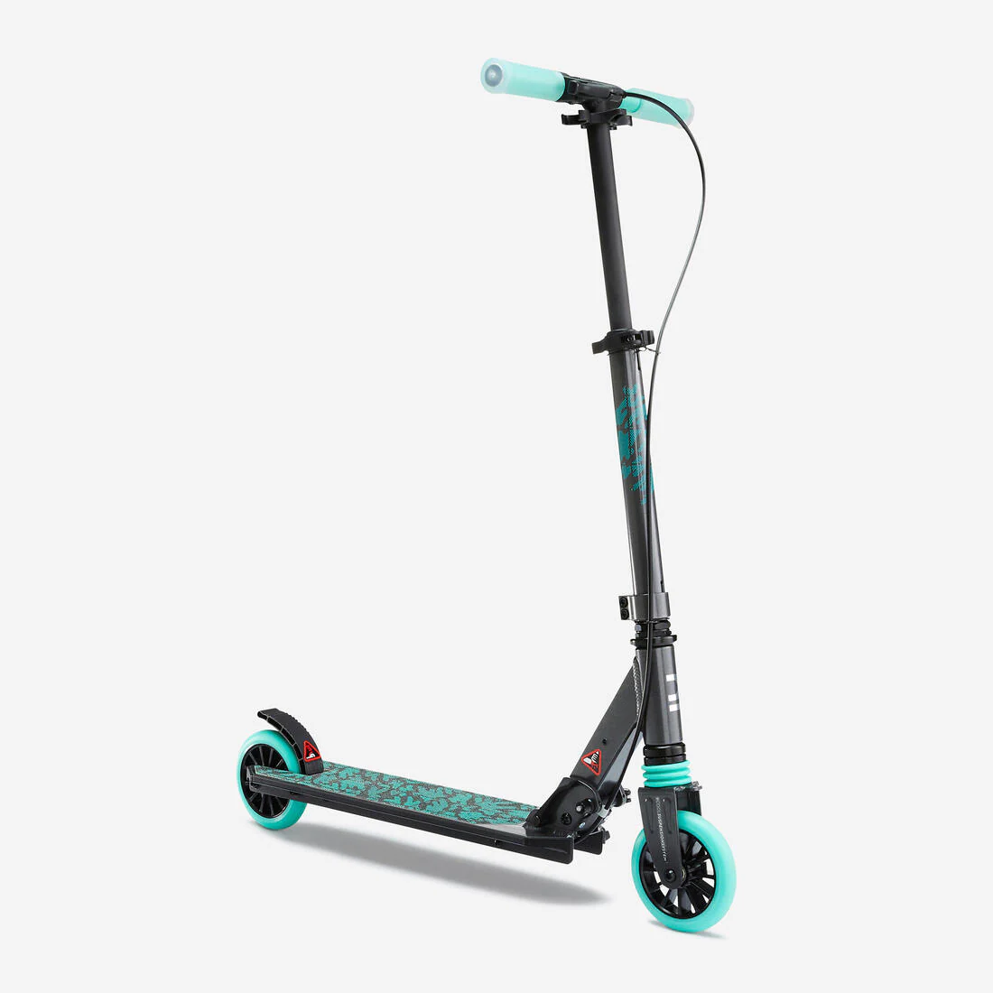 Patinete Ajustable  Scooter Niños Oxelo MID5 Gris Menta con freno en manillar - Image 2