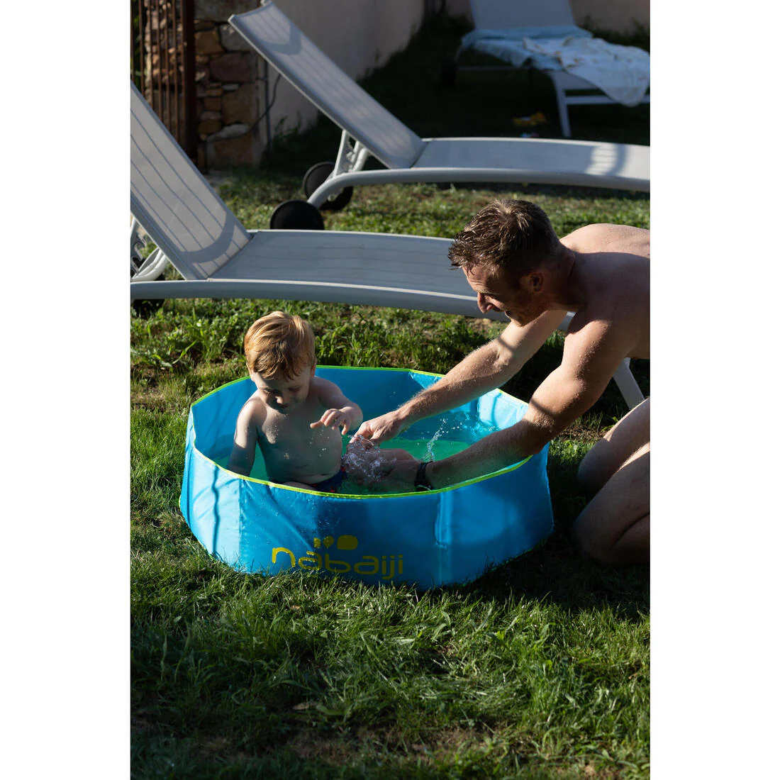 Piscina Tidipool Niños Azul Diámetro 88,5 cm + Bolsa Transporte Estanca - Image 10