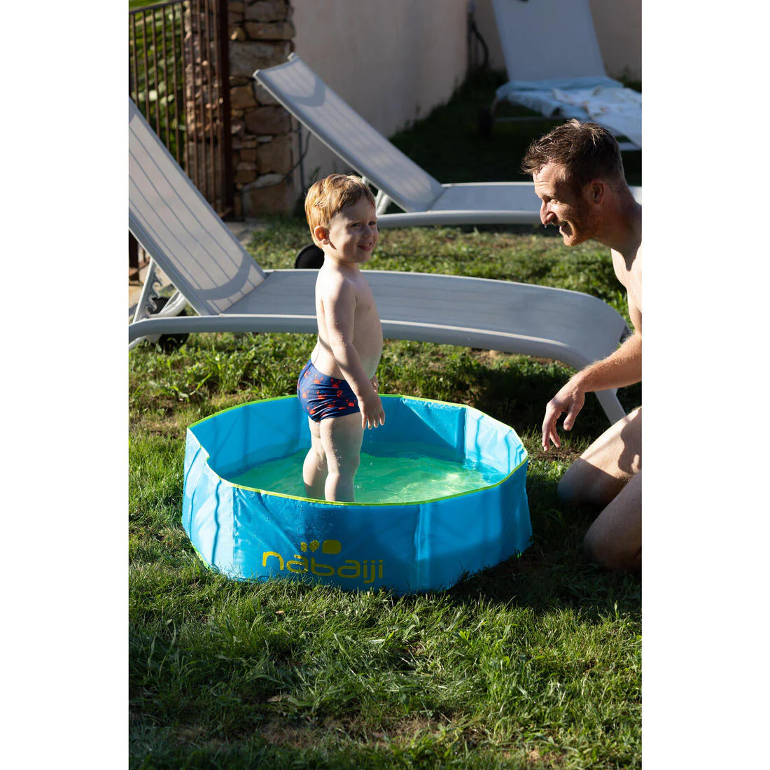 Piscina Tidipool Niños Azul Diámetro 88,5 cm + Bolsa Transporte Estanca - Image 11