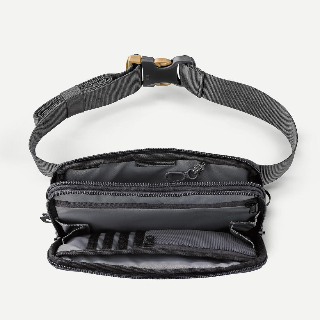 Riñonera cartera de montaña y trekking grande Forclaz Organizer XL - Image 9