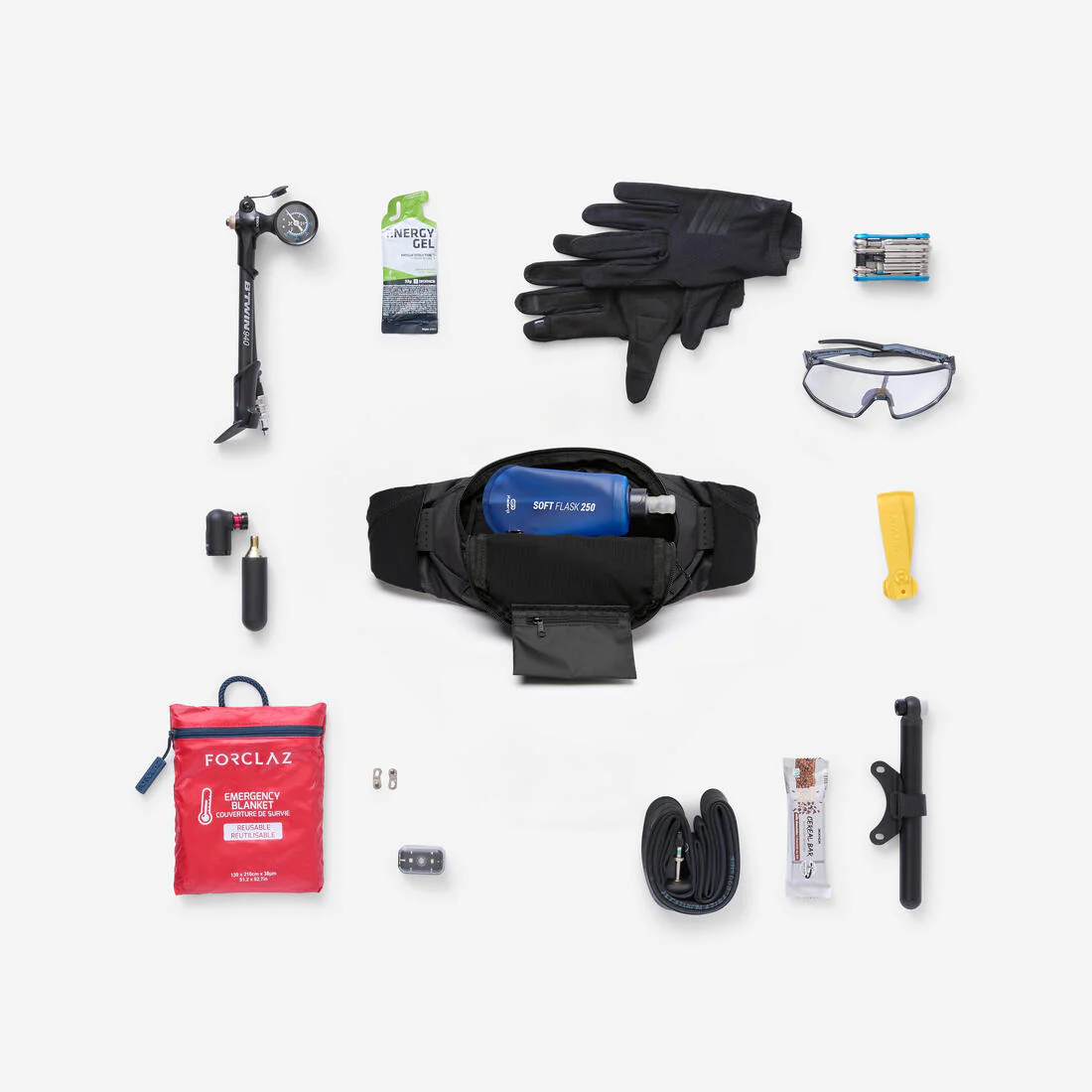 Riñonera Hidratación MTB Feel Negro 2 l/0,25 l Agua - Image 3