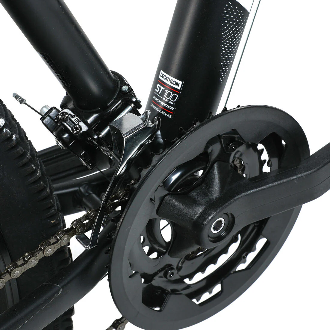 Rockrider ST 100 27.5 21vel Sport Bike - Negro - Image 10