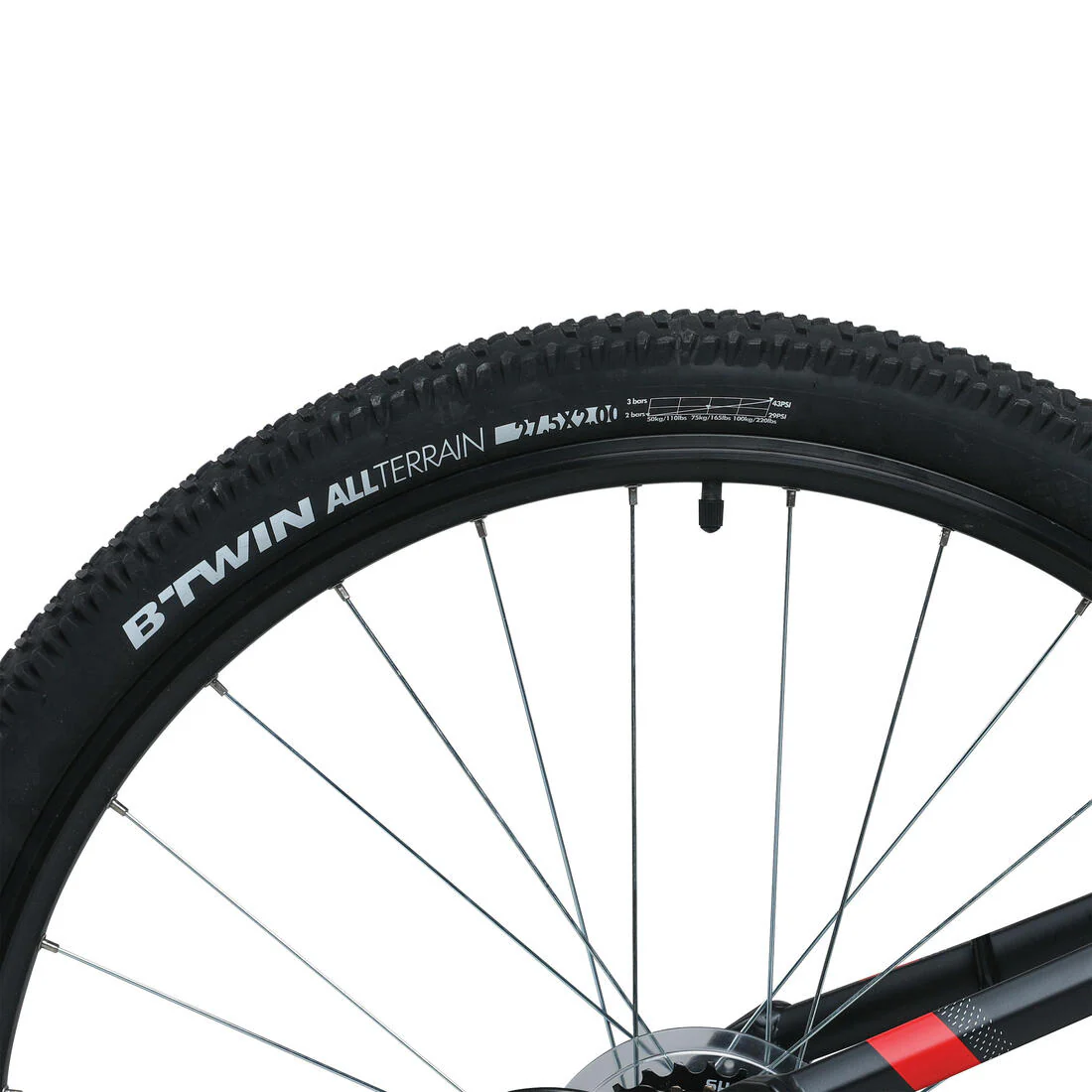 Rockrider ST 100 27.5 21vel Sport Bike - Negro - Image 7