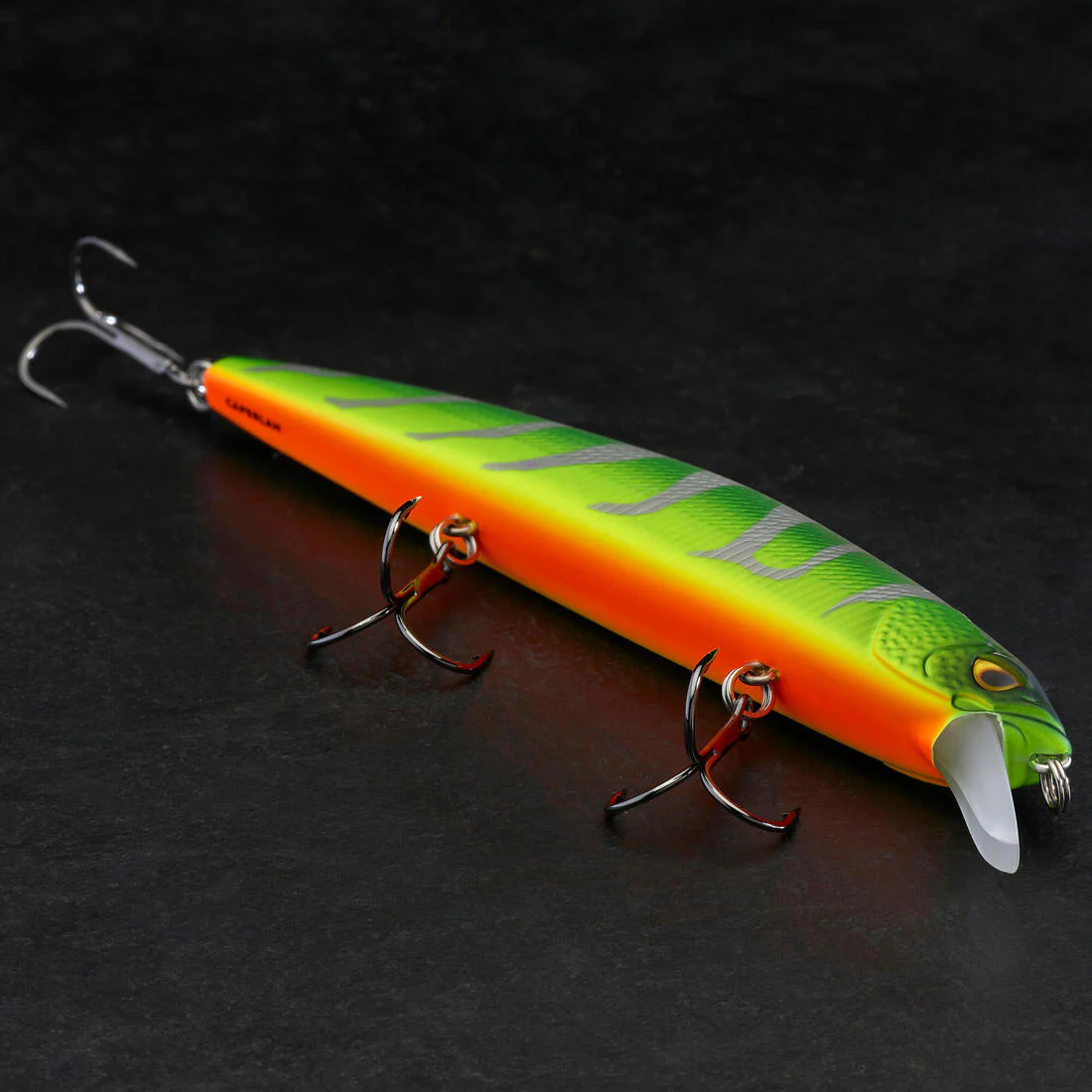 Señuelo de Pesca Spinning Jerkbait Minnow Wxm Jkmnw 130 SP Firetiger - Image 6
