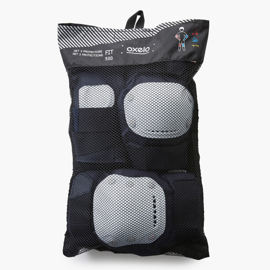 Set 3x2 protecciones roller adulto FIT500 - Image 20
