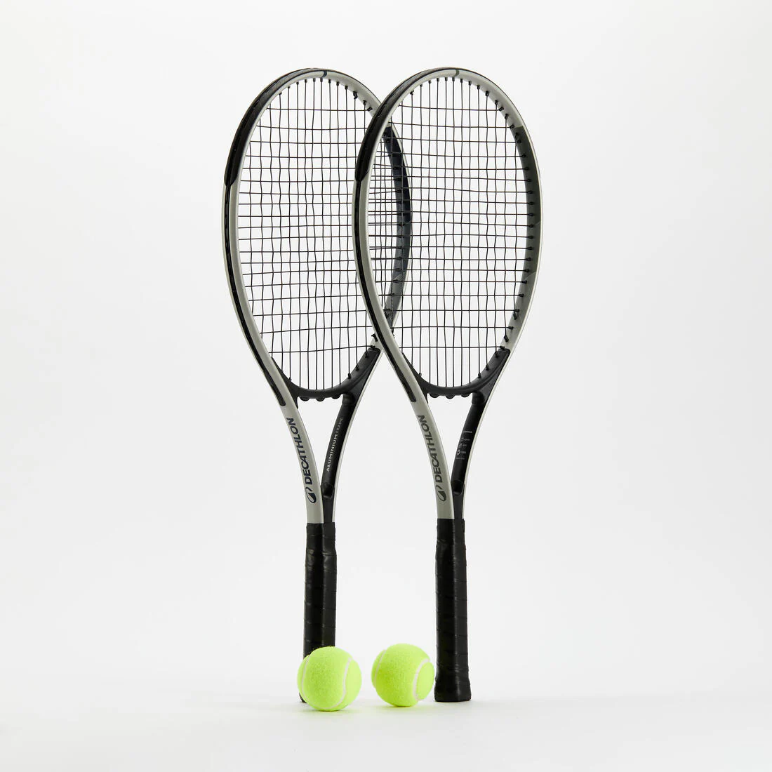 Set de 2 raquetas de tenis Essential Adulto 2 pelotas 1 funda - Image 3