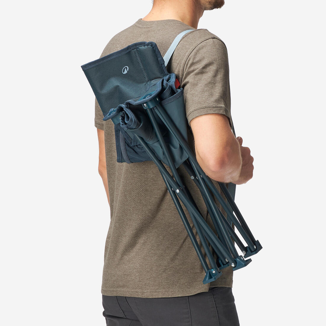 Silla plegable baja de camping Quechua MH100 - Image 3