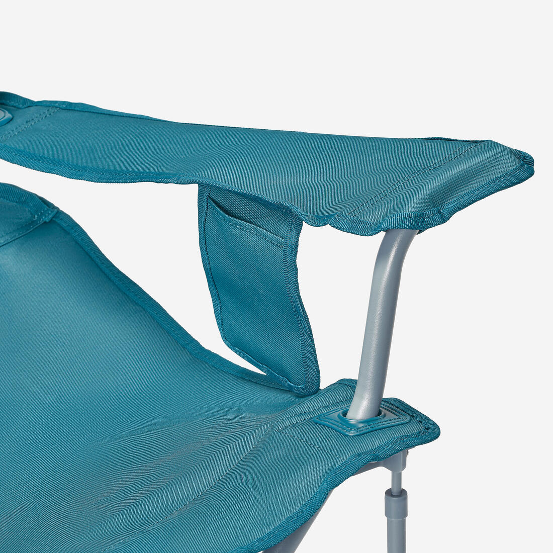 Silla ultra ancha de camping con reposabrazos, plegable y cómoda - Image 6