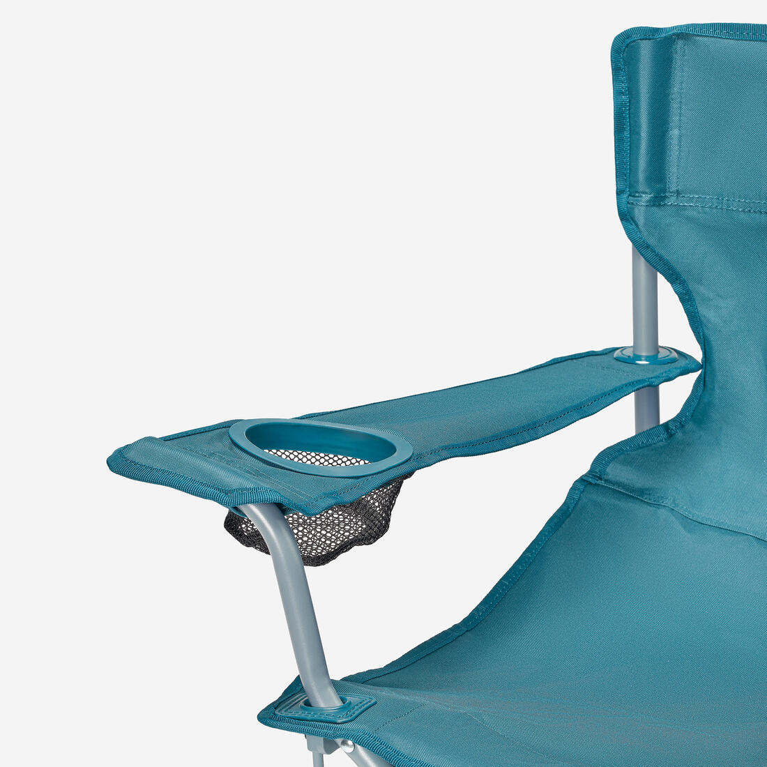 Silla ultra ancha de camping con reposabrazos, plegable y cómoda - Image 7