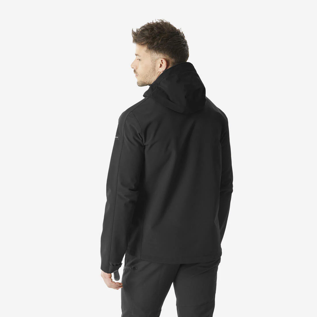 Softshell de montaña y trekking perlante cortavientos Hombre Forclaz MT500 - Image 2