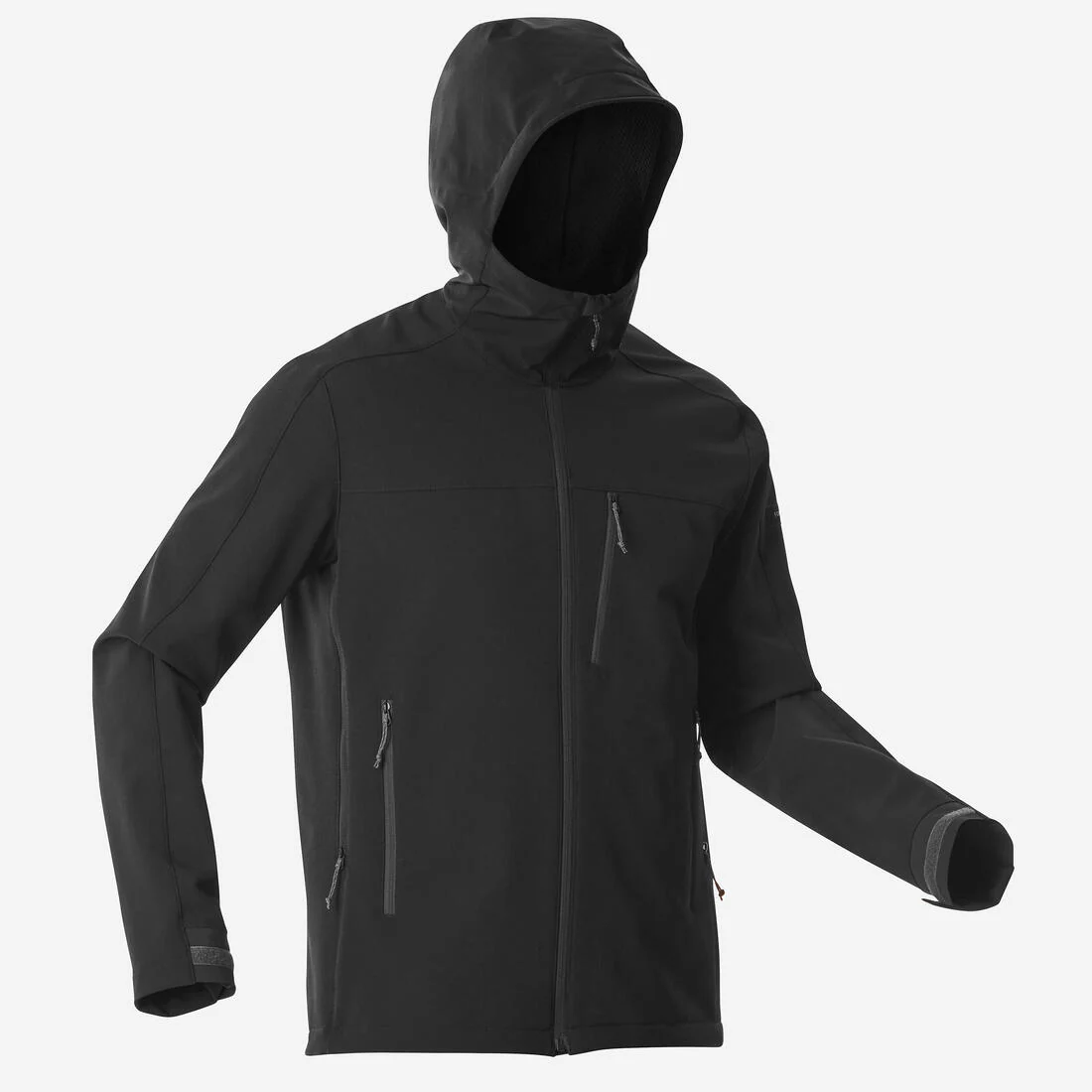 Softshell de montaña y trekking perlante cortavientos Hombre Forclaz MT500 - Image 8