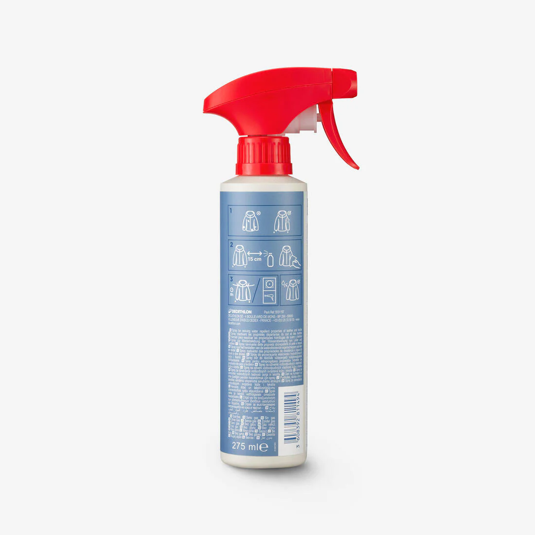 Spray impermeabilizante sin gas para calzado, textiles y equipamiento, 275 ml - Image 2