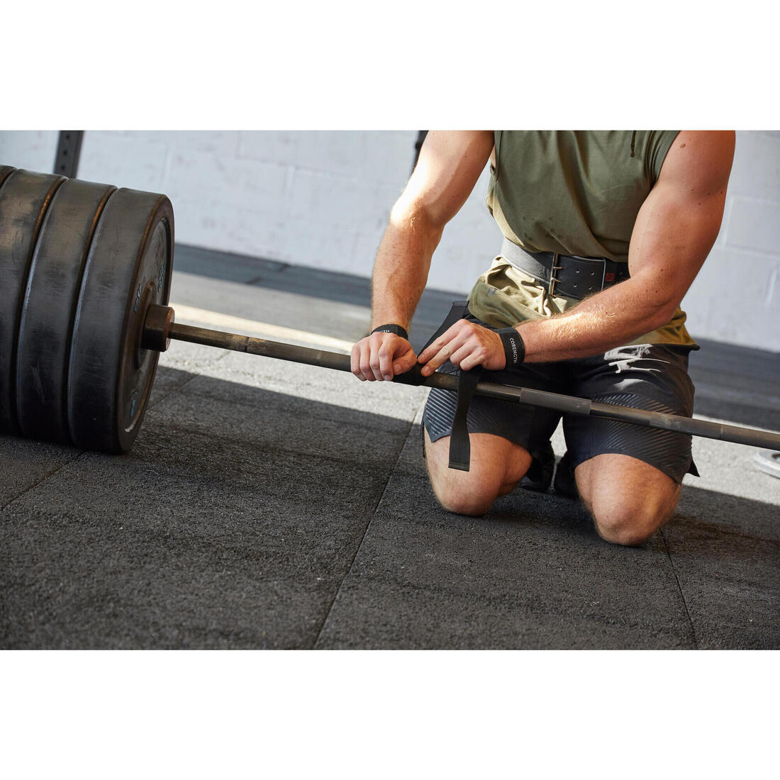 Straps lifting  peso muerto correas levantamiento pesas powerlifting - Image 11