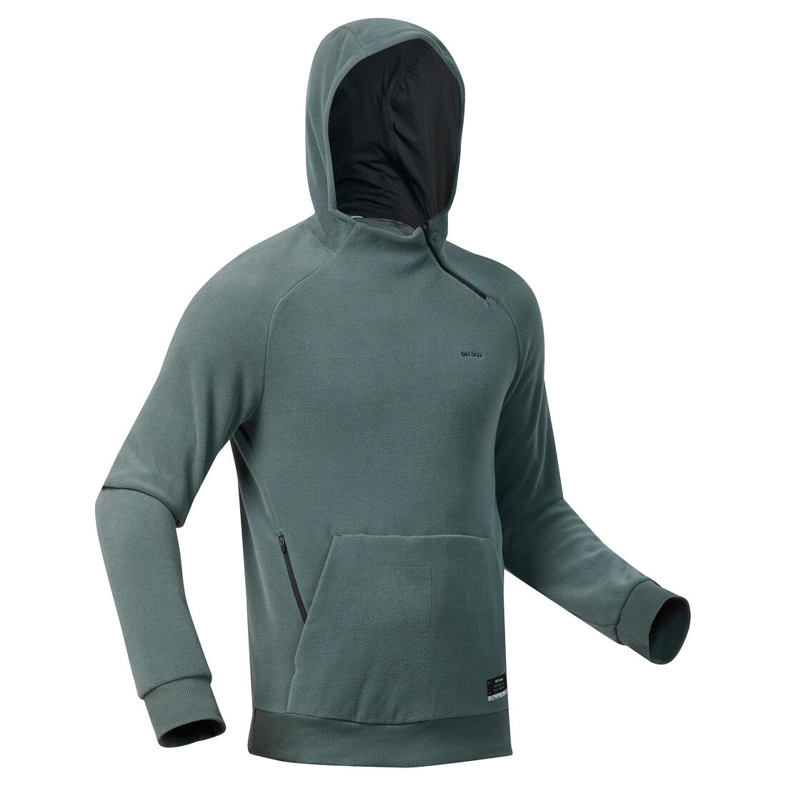 Sudadera polar de montaña y trekking con capucha Hombre Quechua MH100 - Image 7