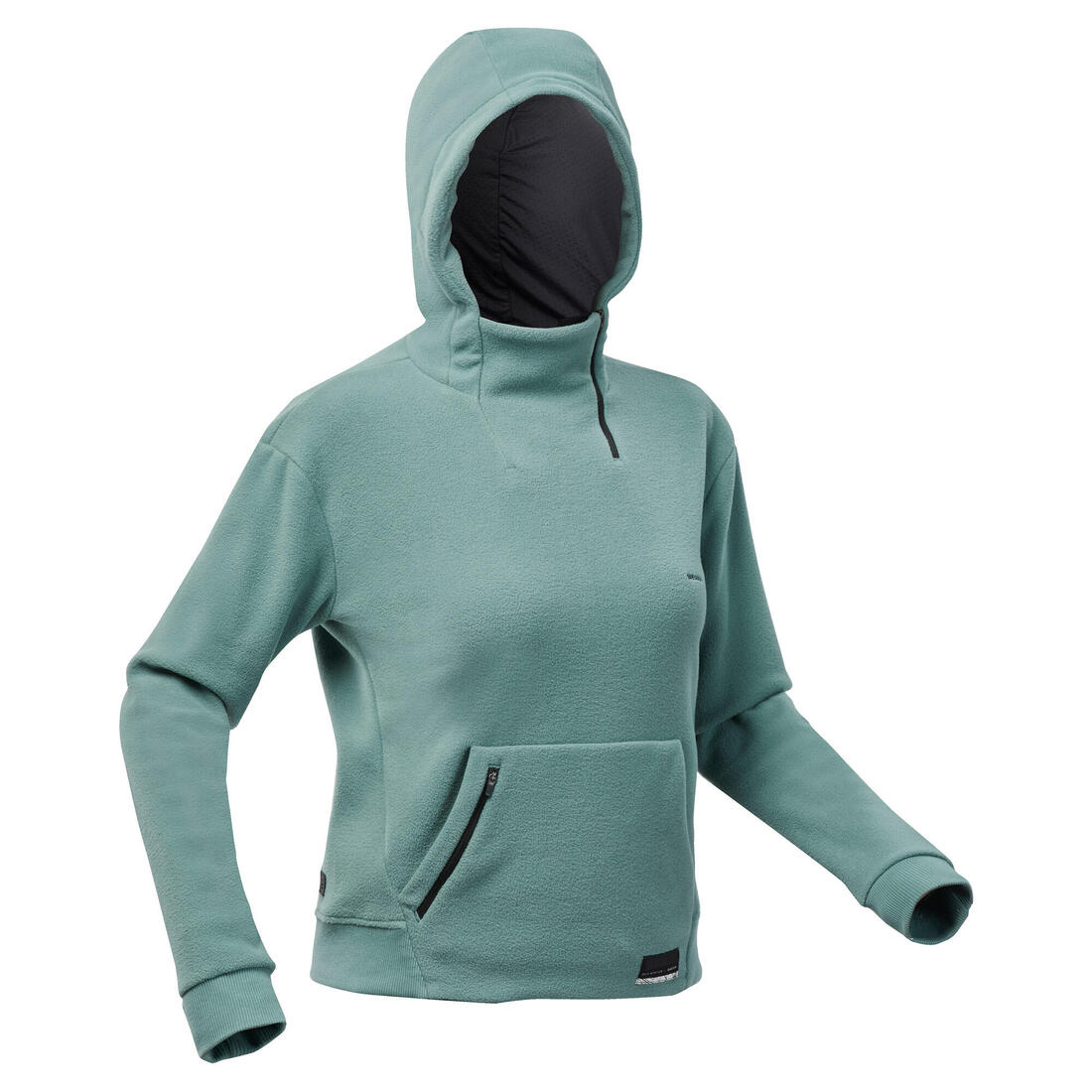 Sudadera polar de montaña y trekking con capucha Mujer Quechua MH100 Hoodie - Image 5