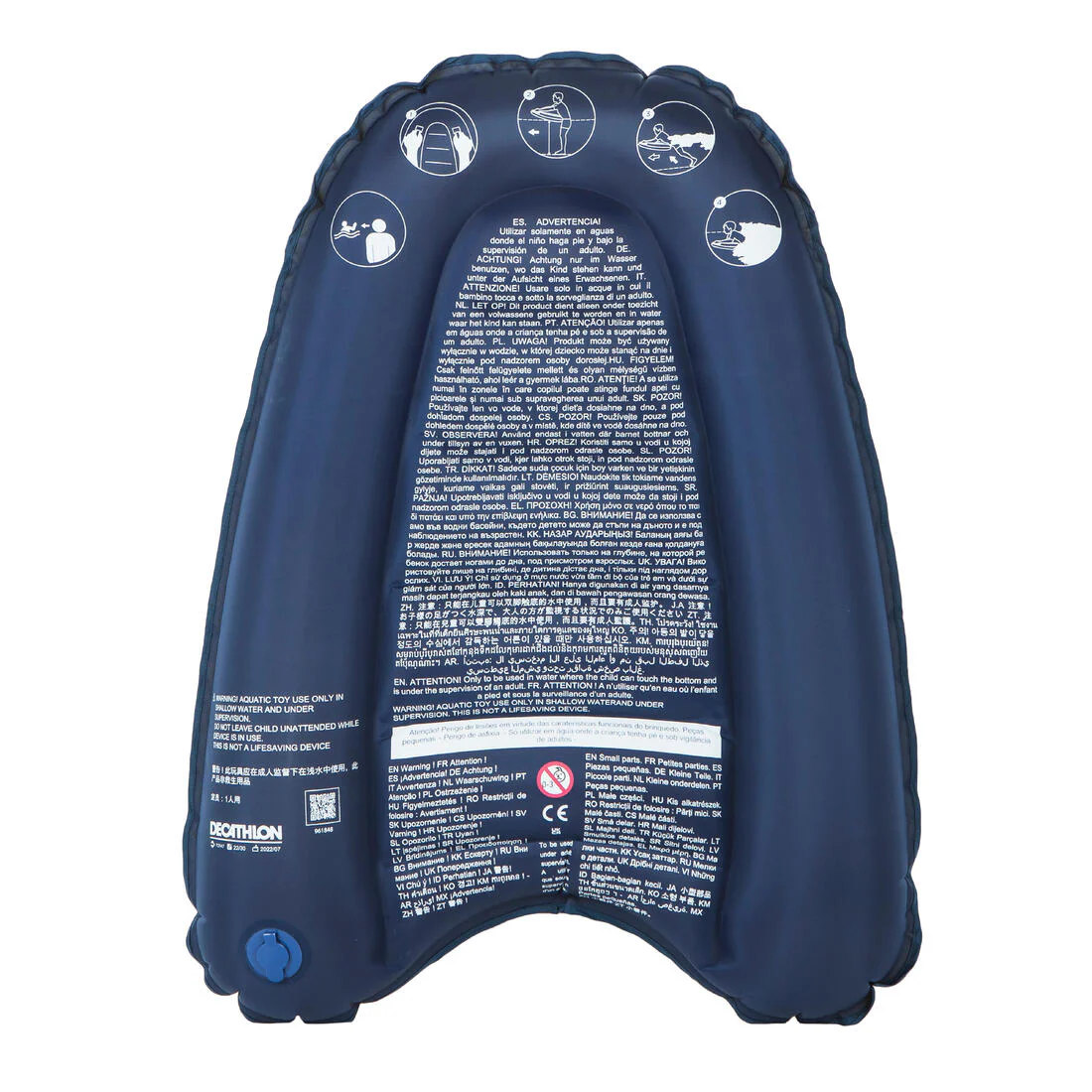 Tabla Bodyboard Hinchable Radbug Discovery Niños 4-8 Años (15-25 Kg) - Image 11