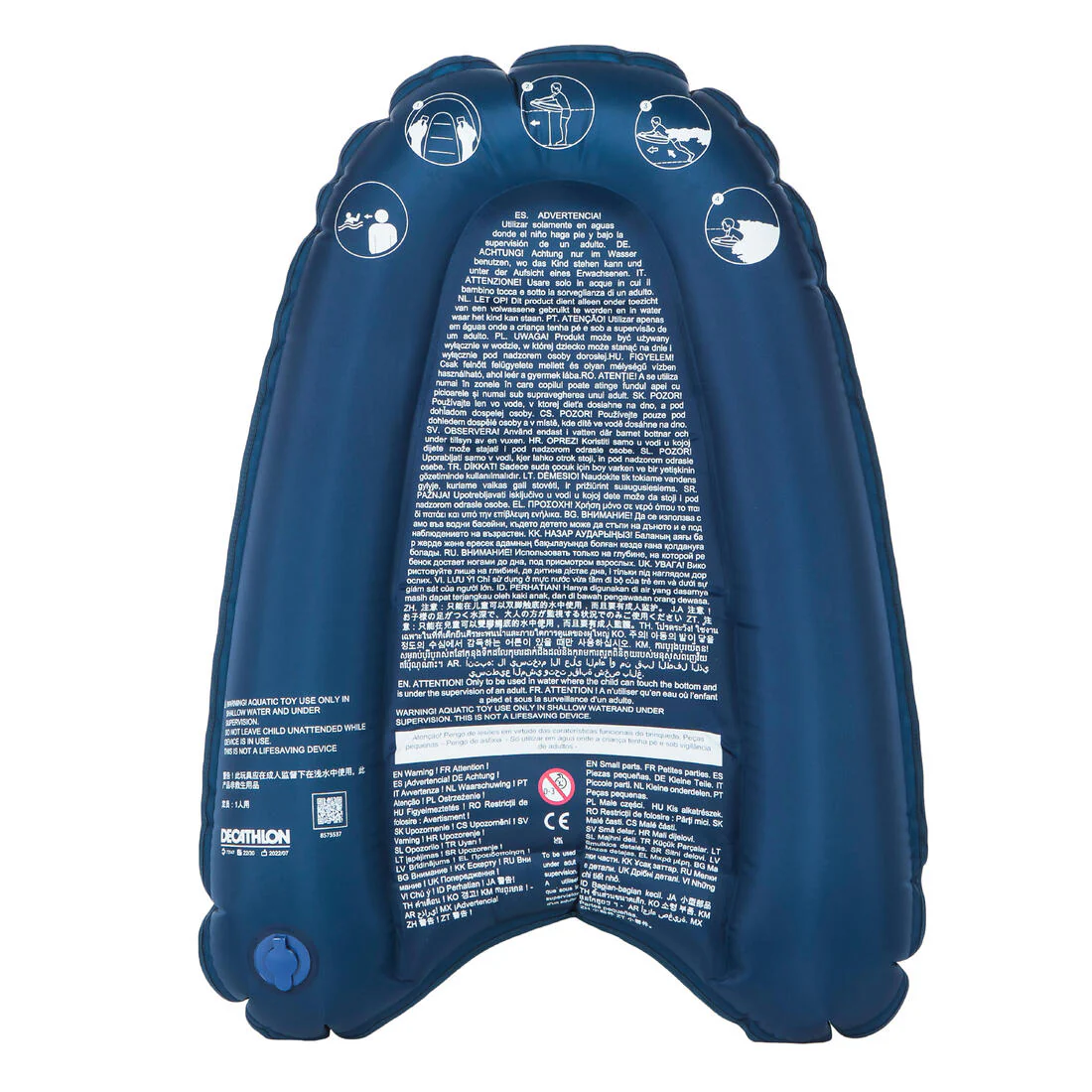 Tabla Bodyboard Hinchable Radbug Discovery Niños 4-8 Años (15-25 Kg) - Image 12