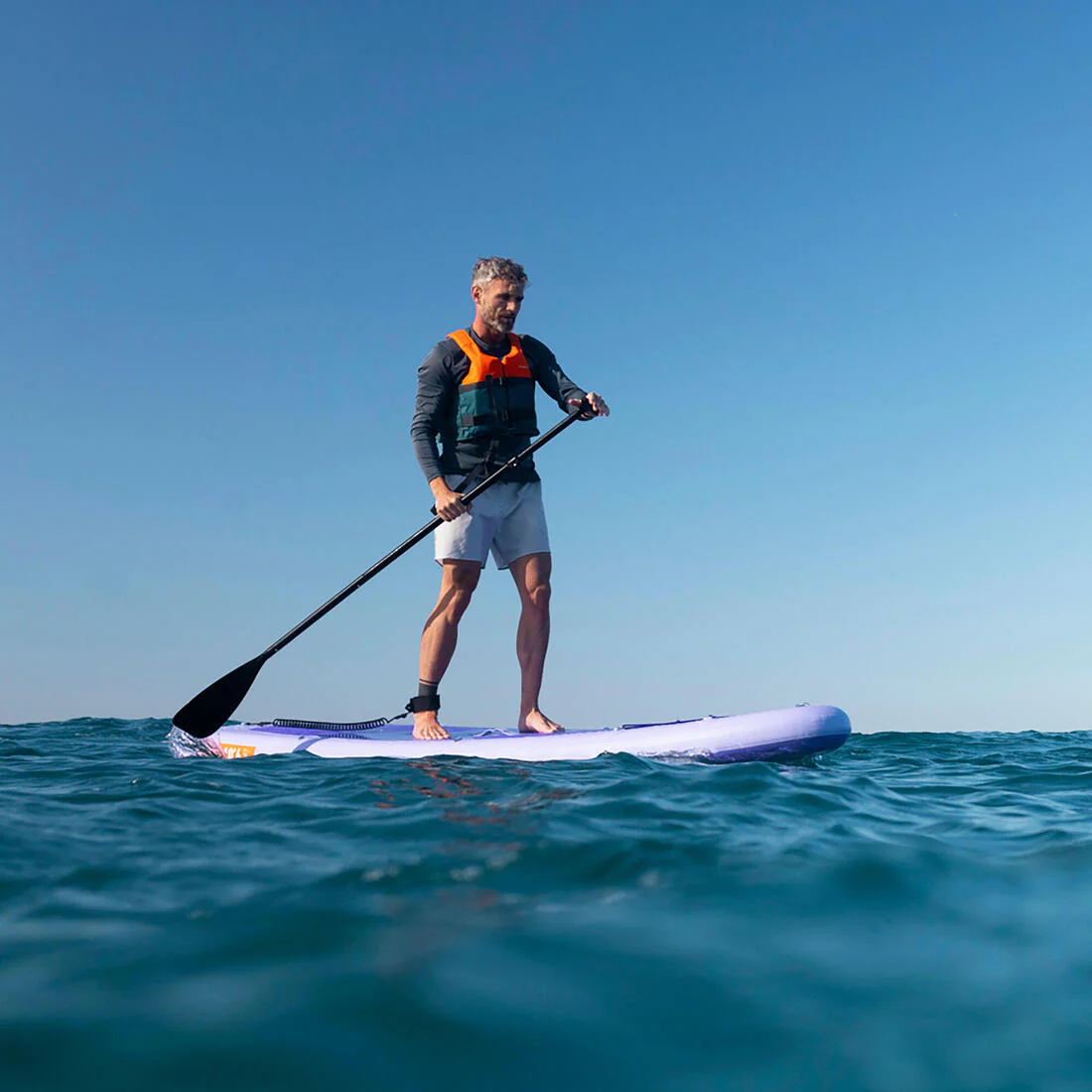 Tabla paddle surf hinchable 100 10'6 1-2 Personas (Hasta 130kg) Violeta - Image 10