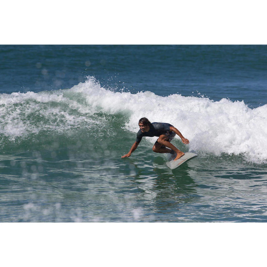Tabla surf híbrida resina 8' 62L Peso <95kg Nivel intermedio - Image 15