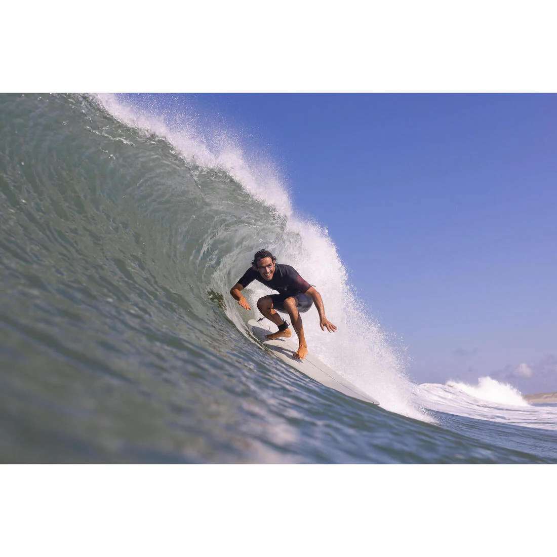 Tabla surf híbrida resina 8' 62L Peso <95kg Nivel intermedio - Image 24
