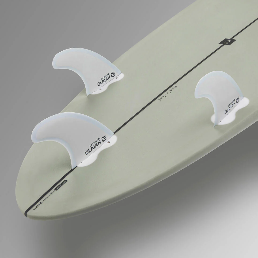 Tabla surf híbrida resina 8' 62L Peso <95kg Nivel intermedio - Image 8