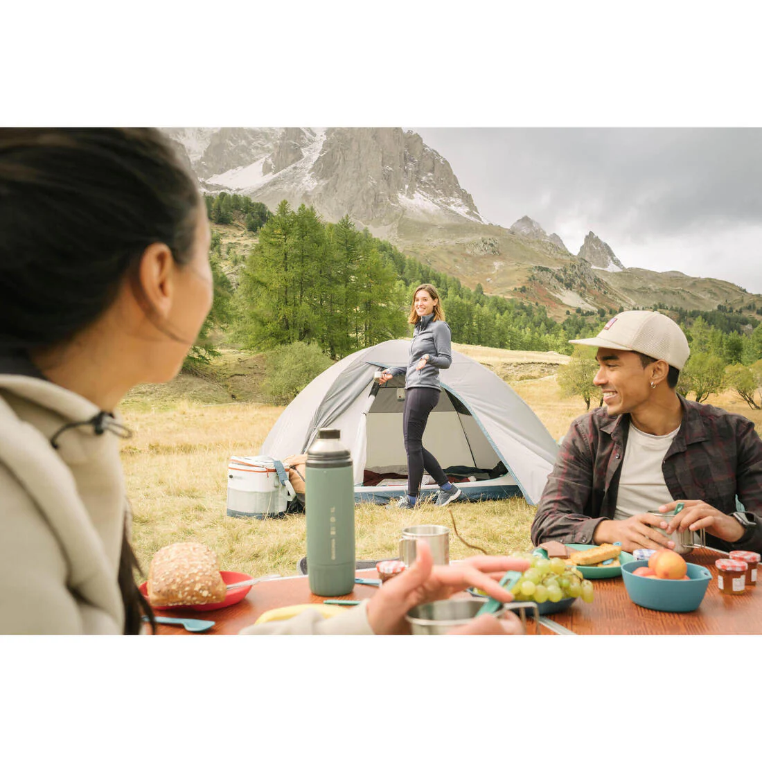 Tienda de campaña compacta 4 personas Quechua MH100 - Image 11
