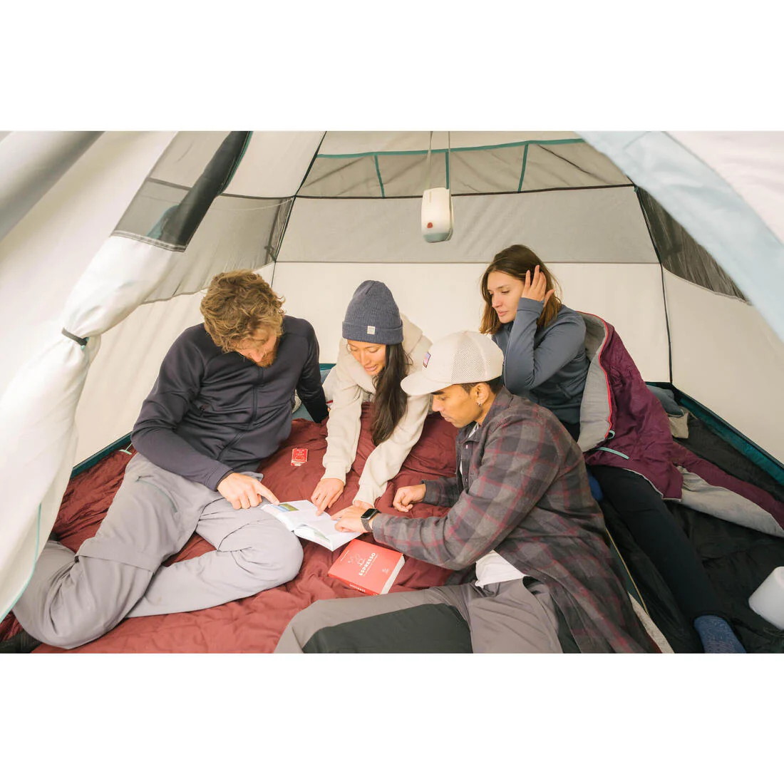 Tienda de campaña compacta 4 personas Quechua MH100 - Image 13