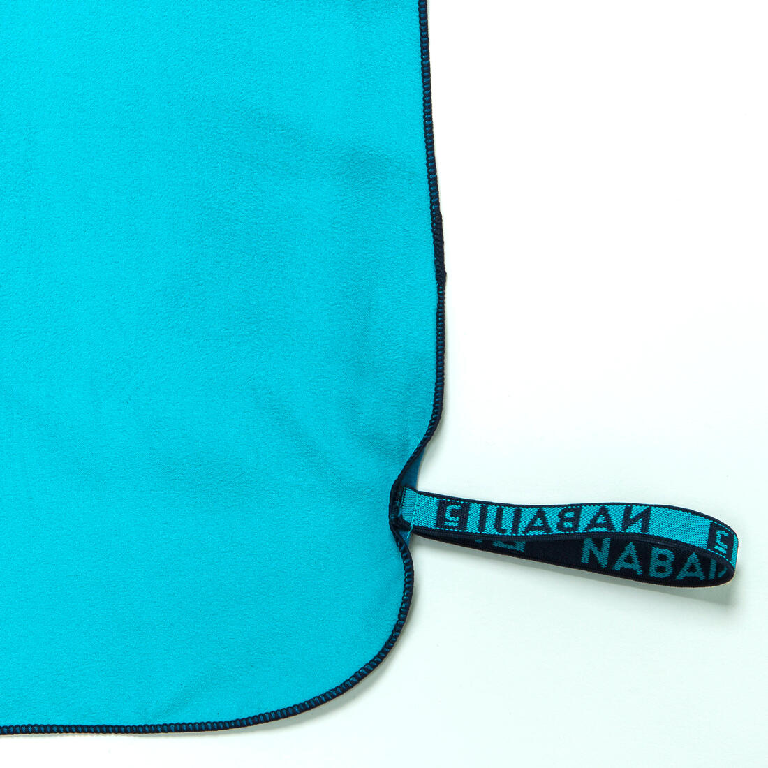 Toalla Microfibra Talla L 80x130 cm azul verde Doble Cara - Image 3