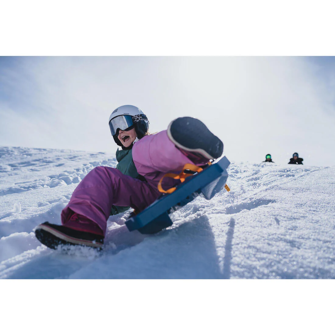 Trineo nieve Plataforma 2 plazas Adulto Wedze Trilugik 500 - Image 13