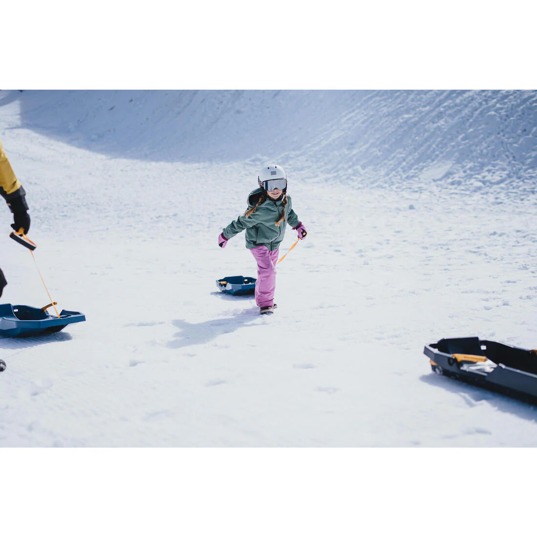 Trineo nieve Plataforma 2 plazas Adulto Wedze Trilugik 500 - Image 14