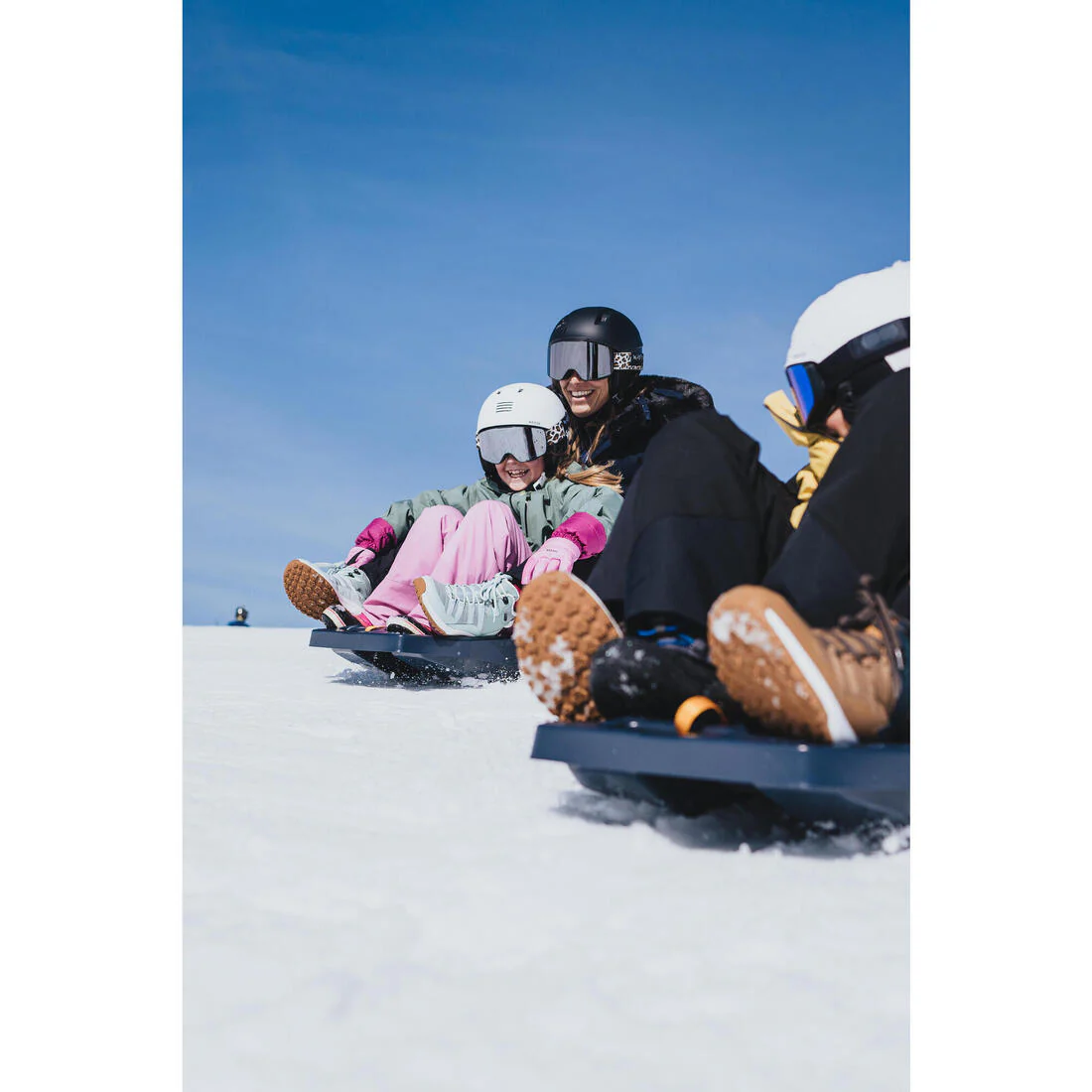Trineo nieve plataforma con frenos 1 plaza Niños Wedze Trilugik - Image 9