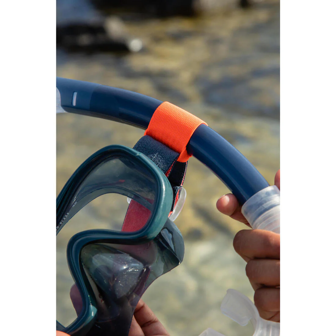 Tubo Buceo 100 Translúcido Válvula Sistema Dry Top - Image 11