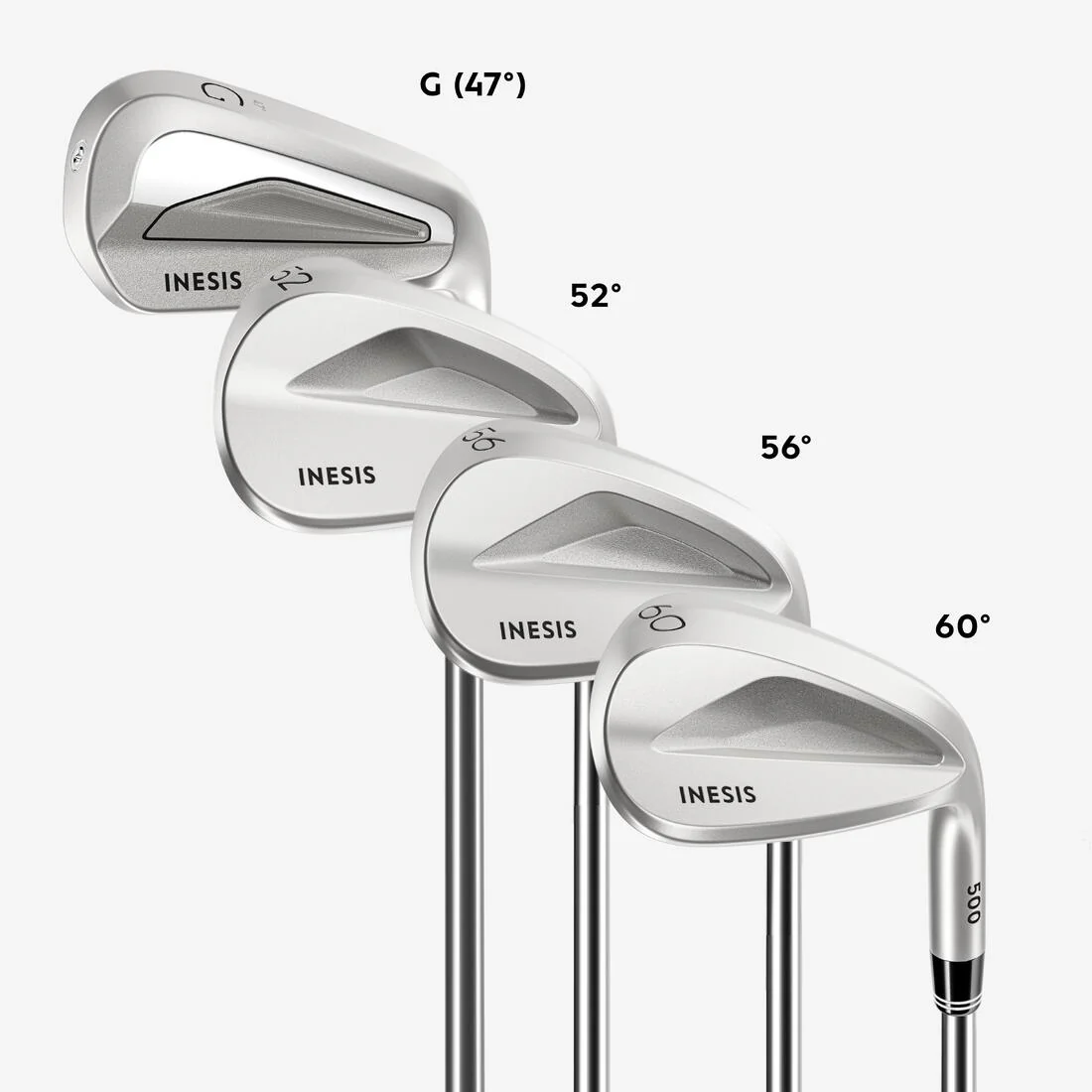 Wedge de golf diestro talla 2 grafito REGULAR, 500 - Image 3