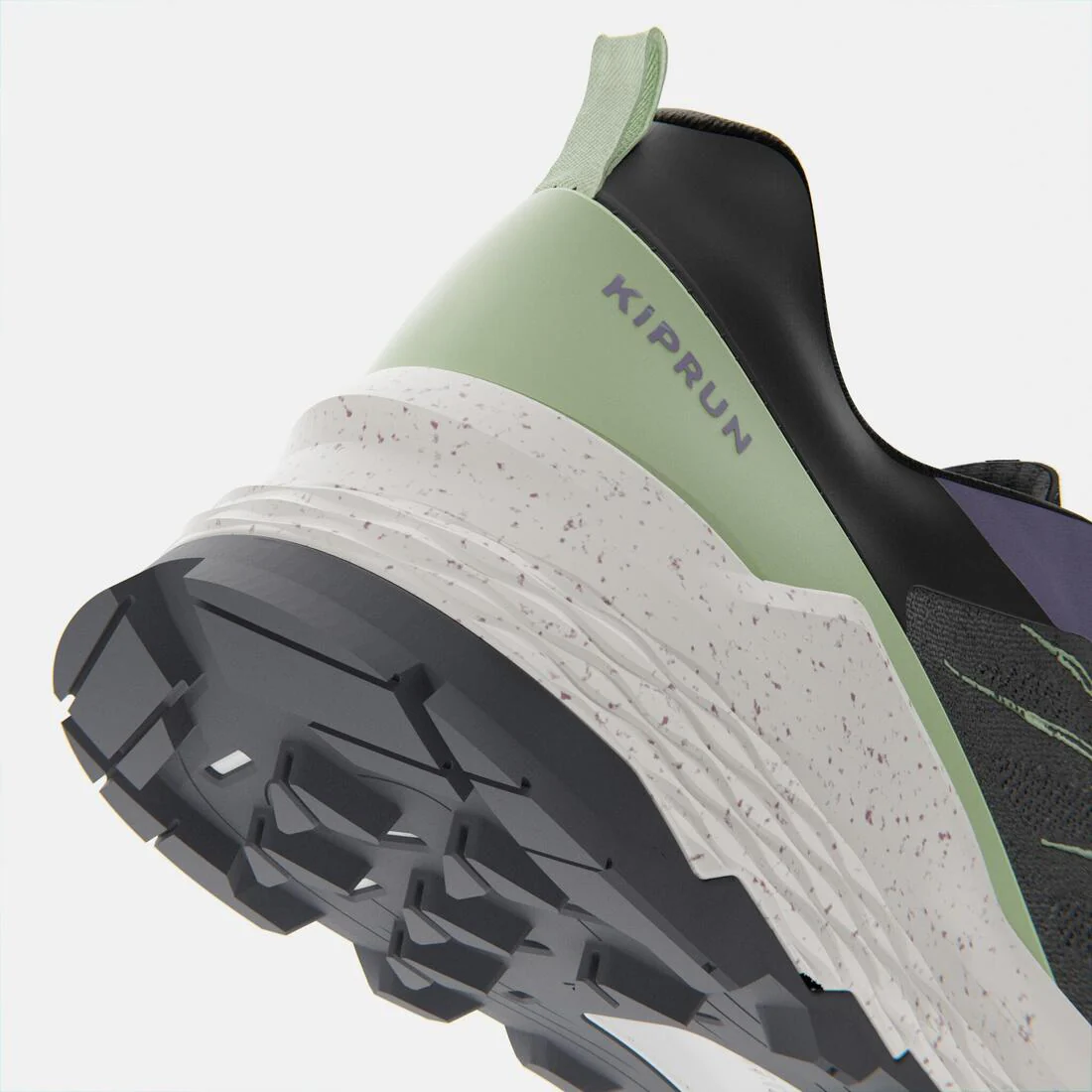 Zapatillas de running trail mujer, Kiprun MT3, negro ahumado - Image 4